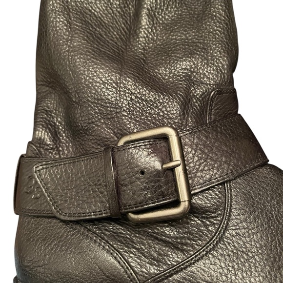 Gentle Souls Buckled Up Flat Knee High Leather Boots size 8 - Picture 4 of 8